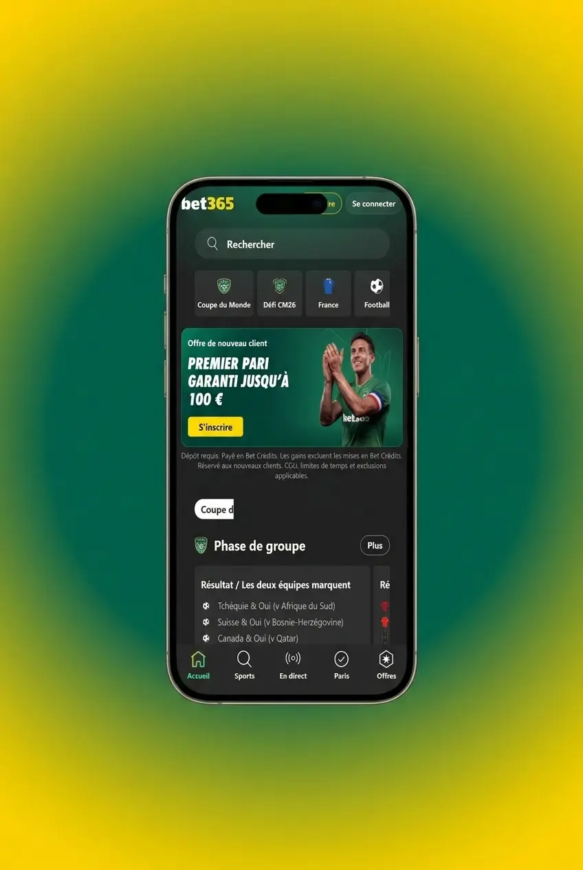 Guide étape par étape pour parier sur le football avec Bet365 en France, inscription et dépôt inclus