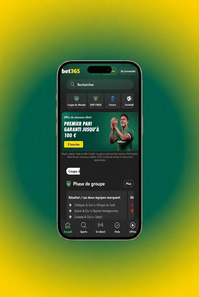Guide étape par étape pour parier sur le football avec Bet365 en France sur ordinateur et mobile