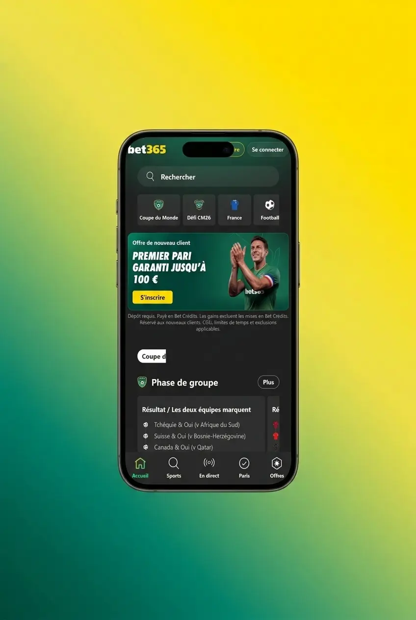 Guide étape par étape pour effectuer un retrait sur Bet365 depuis la France via la section Caisse