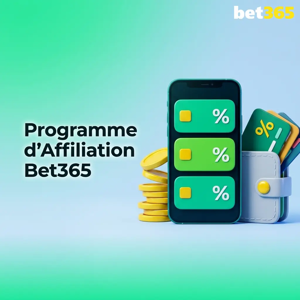 Programme d'affiliation Bet365 : commissions, tableau de bord et supports promotionnels pour partenaires