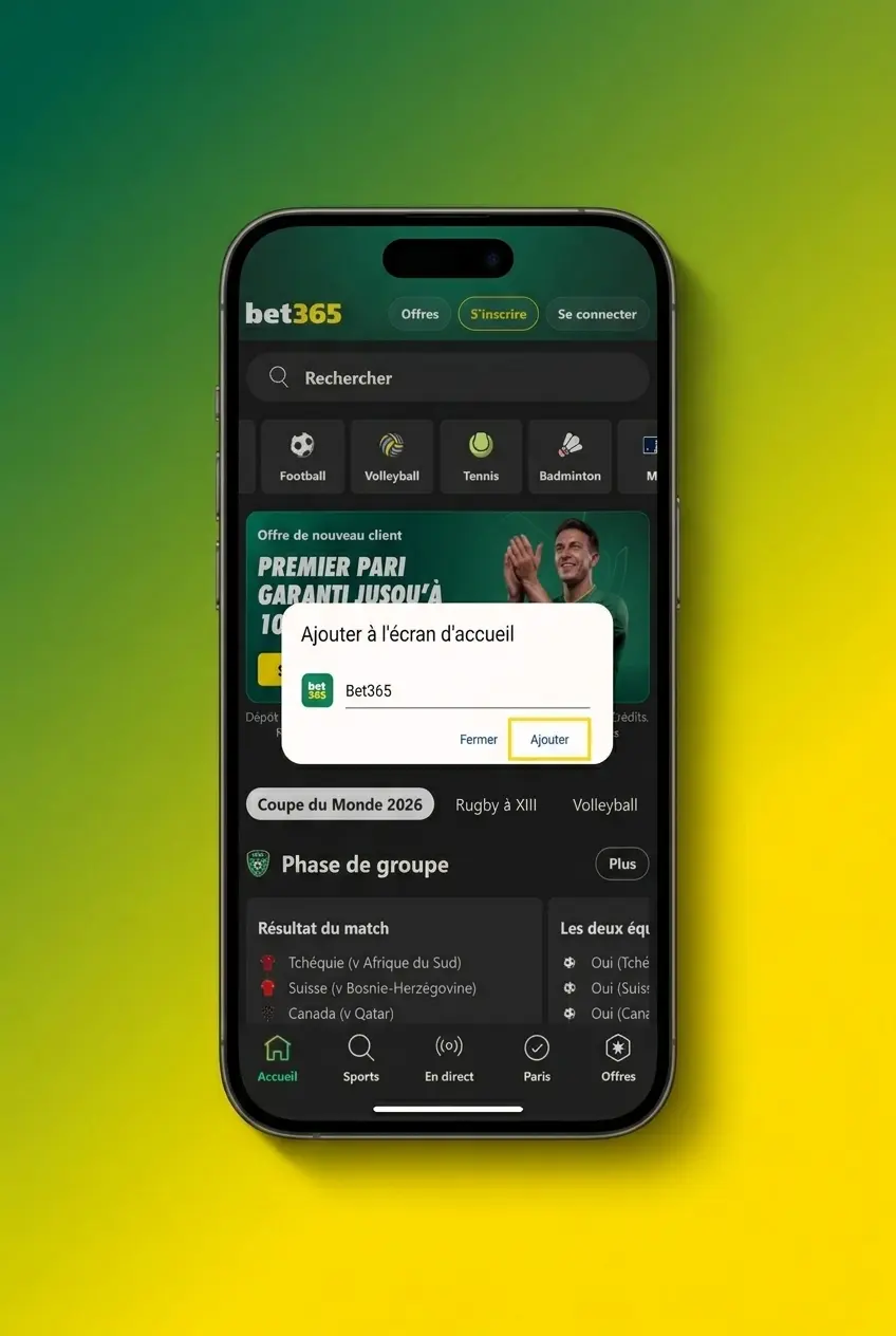 Guide en 4 étapes pour télécharger et installer l'APK Bet365 sur Android