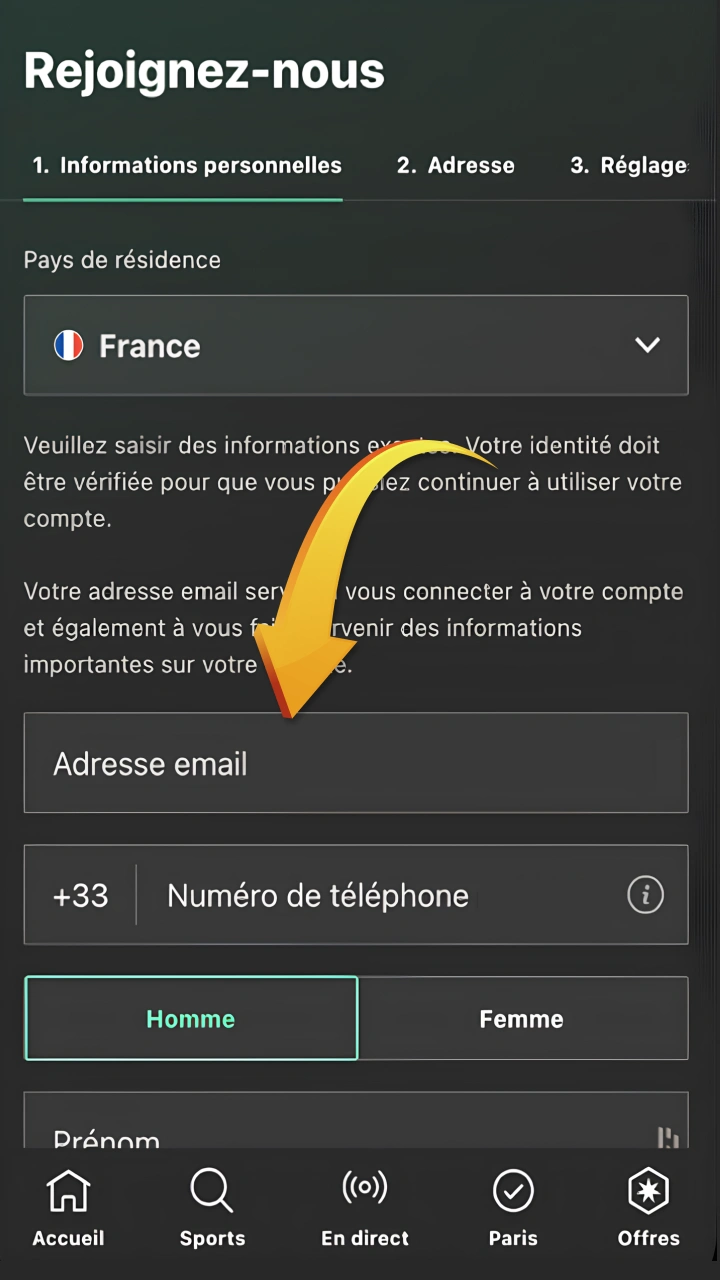Inscrivez-vous et rejoignez la communauté du casino en direct Bet365.